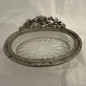 Vintage Stylebuilt Silver Trinket/ Soap Dish – Made in USA